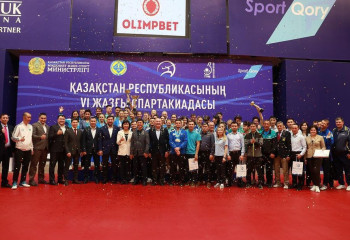 Үстел теннисінен жазғы спартакиаданың жеңімпаздары анықталды