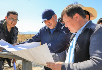 Жамбыл облысының әкімі су каналдарының жөндеу жұмысымен танысты