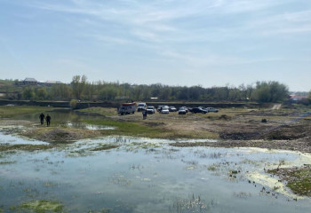 Түркістан облысында құтқарушылар  судан 4 жастағы қыздың денесін алып шықты