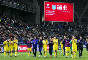 EURO 2024 Qualifiers: Kazakhstan beats Denmark