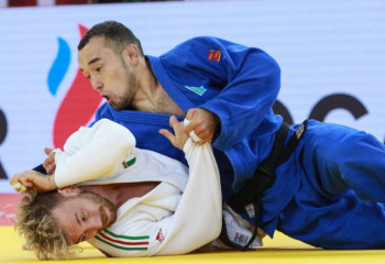Kazakhstani judoka wins silver in Grand Slam tournament