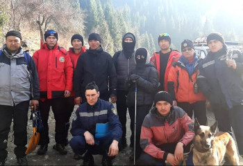 Құтқарушылар Іле Алатауы тауларында адасқан екі туристті тапты