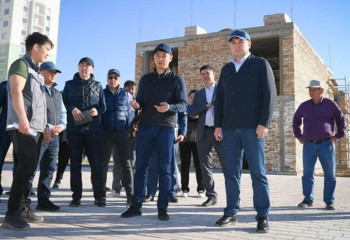 Түркістанда жаңа саябақ пен тарихи стадионның құрылысы жүріп жатыр