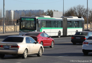 Елордада екі автобустың бағыты өзгереді