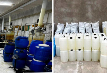 Крупную нарколабораторию ликвидировали сотрудники КНБ