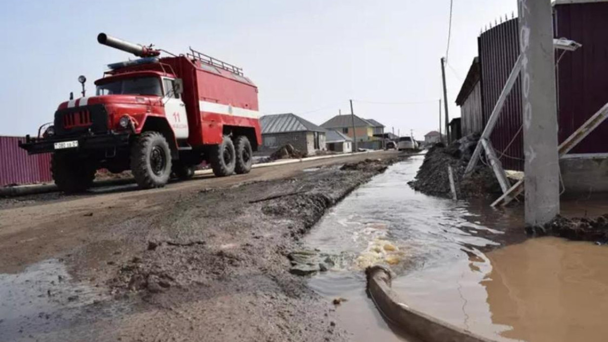 Паводок в Акмолинской области проходит в напряженном режиме