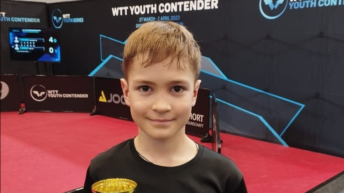 Олег Яковлев стал призером WTT по настольному теннису