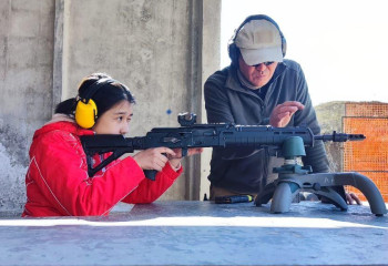 Для учащихся классов «Жас Сарбаз» организованы практические стрельбы