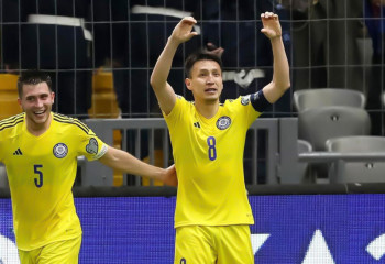Kazakh footballer nominated for UEFA award