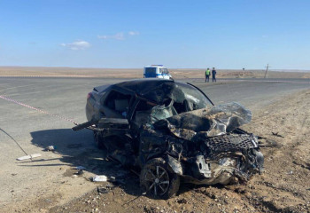 Ақтөбе облысында жол апатынан ресейлік отбасы қайтыс болды