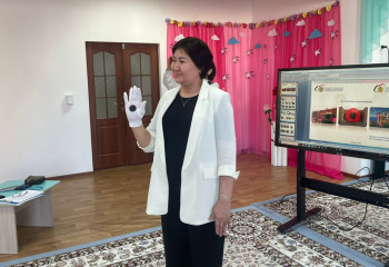 Президент Іс Басқармасының балабақша өкілдері  Көкшетауда тәжірибе алмасты