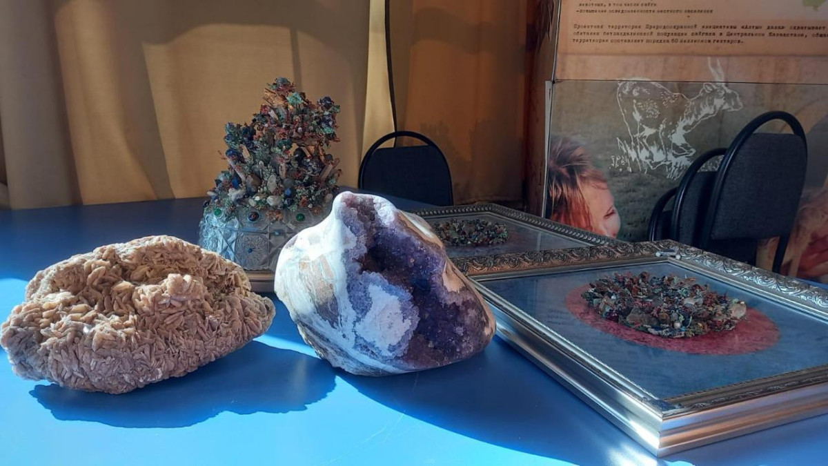 Выставку минералов и самоцветов из личных коллекций представят в Караганде
