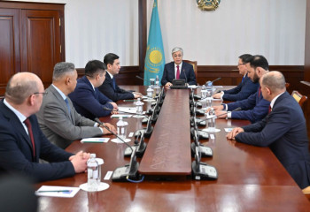 Kazakh  President holds consultations leaders of factions of political parties
