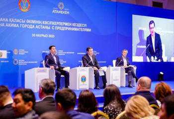 Астанада 209 мыңнан астам кәсіпкерлік субъекті жұмыс істейді - Жеңіс Қасымбек