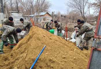 Ақтөбе қаласында су тасқынына қарсы  іс-шаралар жалғасуда