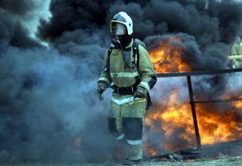 Полосу психологической подготовки прошли огнеборцы Актауского  гарнизона