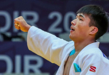 Kazakhstani wins Grand Slam judo start in Turkey