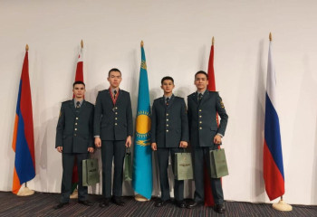 Казахстанский курсант успешно выступил на олимпиаде