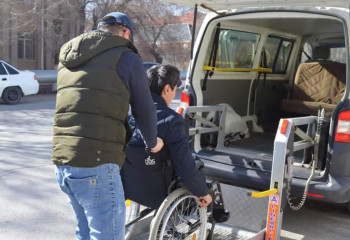 Свыше 90 тысяч заказов принимает служба инватакси в Кызылорде