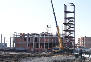 В Косшы строят школу и пожарное депо