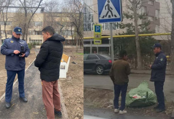 Алматы полицейлері құқық бұзған мыңға жуық азаматты жауапқа тартты