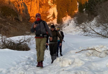 Алматыда тауда адасып кеткен туристер құтқарылды