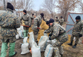 Жители села в Костанайской области эвакуированы из-за подтопления