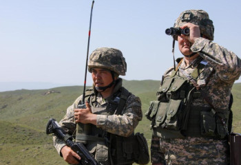 Жетісу облысында  «Бекет» әскери оқу-жаттығуының белсенді кезеңі өтеді