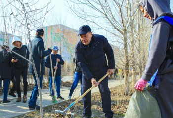 Ералы Тугжанов призвал актюбинцев выйти на областной субботник