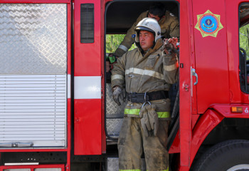 Частое возгорание травы регистрируют в ВКО