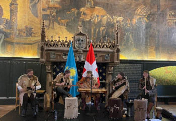 Swiss city of Basel held concert of Kazakh Ethno-Folklore ensemble