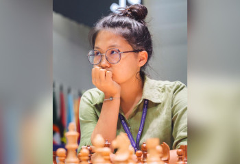 Бибісара Асаубаева Үндістандағы гран-приде алға ұзап шықты