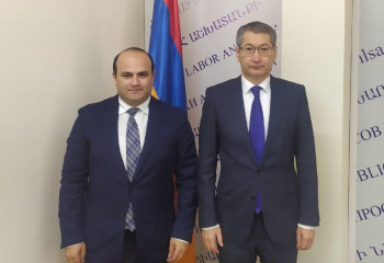 Армения готова к расширению сотрудничества с Казахстаном в трудовых сферах