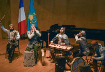 Musical art Kazakhstan presented in Paris