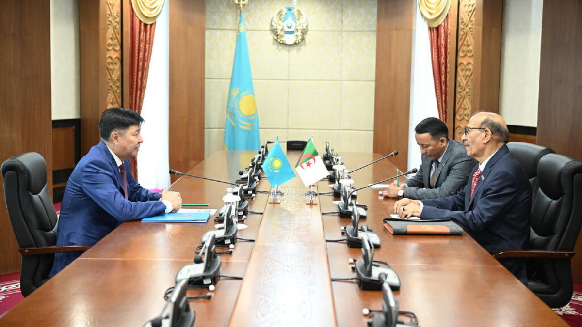 Межпарламентское взаимодействие Казахстана и Алжира обсудили в Сенате