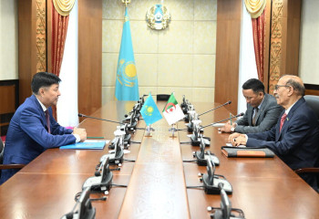Межпарламентское взаимодействие Казахстана и Алжира обсудили в Сенате