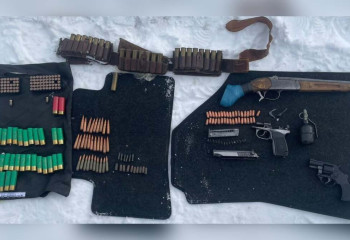 Схрон с оружием обнаружен в СКО