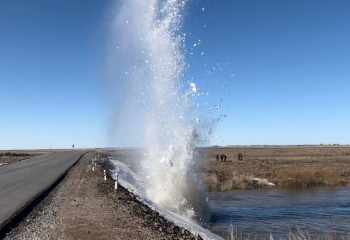 На реках Акмолинской области проведены взрывные работы