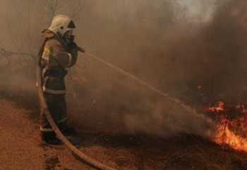 Участились случаи возгорания травы в ВКО