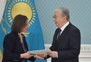 Касым-Жомарт Токаев получил послание от президента Франции