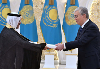Kassym-Jomart Tokayev received the credentials from the ambassadors of foreign countries