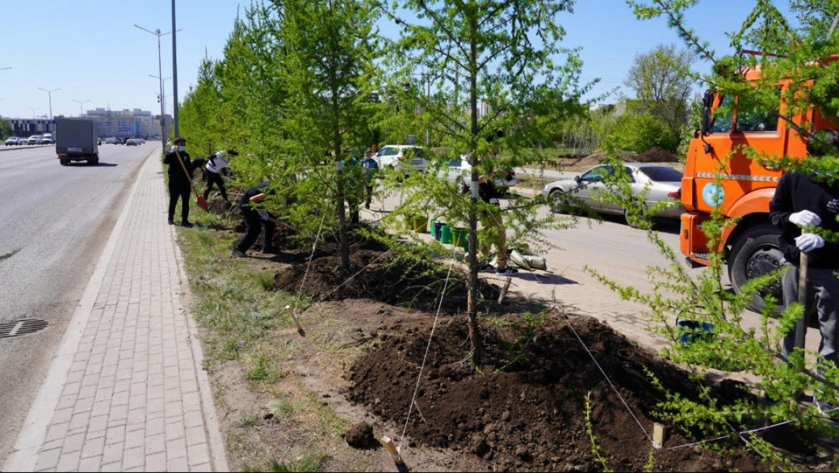 «Жасыл Астана» - весенний экологический месячник пройдет в столице