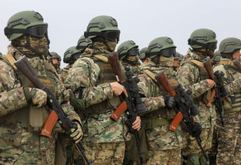 В Казахстане прошли военные учения «Көкжал-2023»