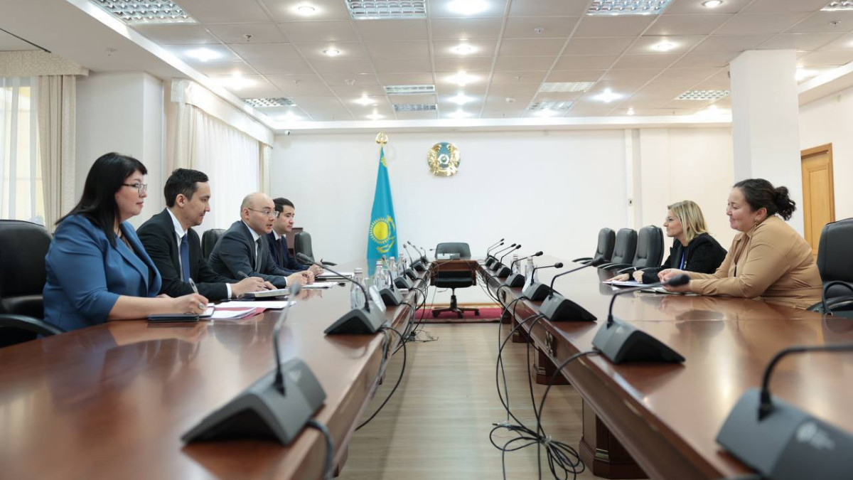 Алибек Куантыров встретился с Постоянным представителем ПРООН в Казахстане