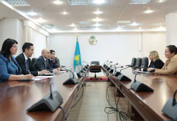 Алибек Куантыров встретился с Постоянным представителем ПРООН в Казахстане