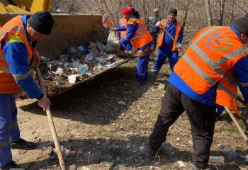 5 тысяч кубометров мусора вывезут из Алматы