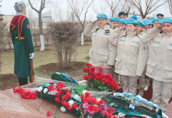 Ұлттық ұлан «Қазбат» жауынгерлерін еске алды