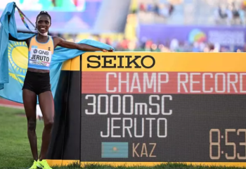 Қазақстандық желаяқ, әлем чемпионы Нора Джерутоның басы дауға қалды