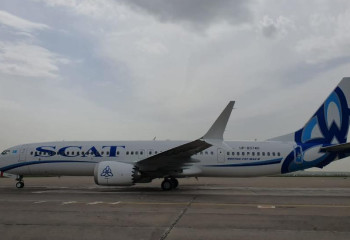 «SCAT» әуекомпаниясының паркі «Б737 МАХ 9» ұшағымен толықты