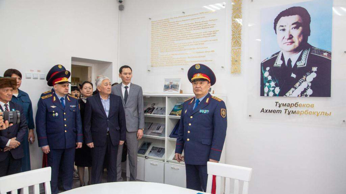 Павлодардағы әскери мектепте генерал Ахмет Тұмарбеков атындағы кабинет ашылды